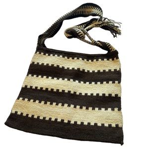 Boho Woven Crossbody Satchel